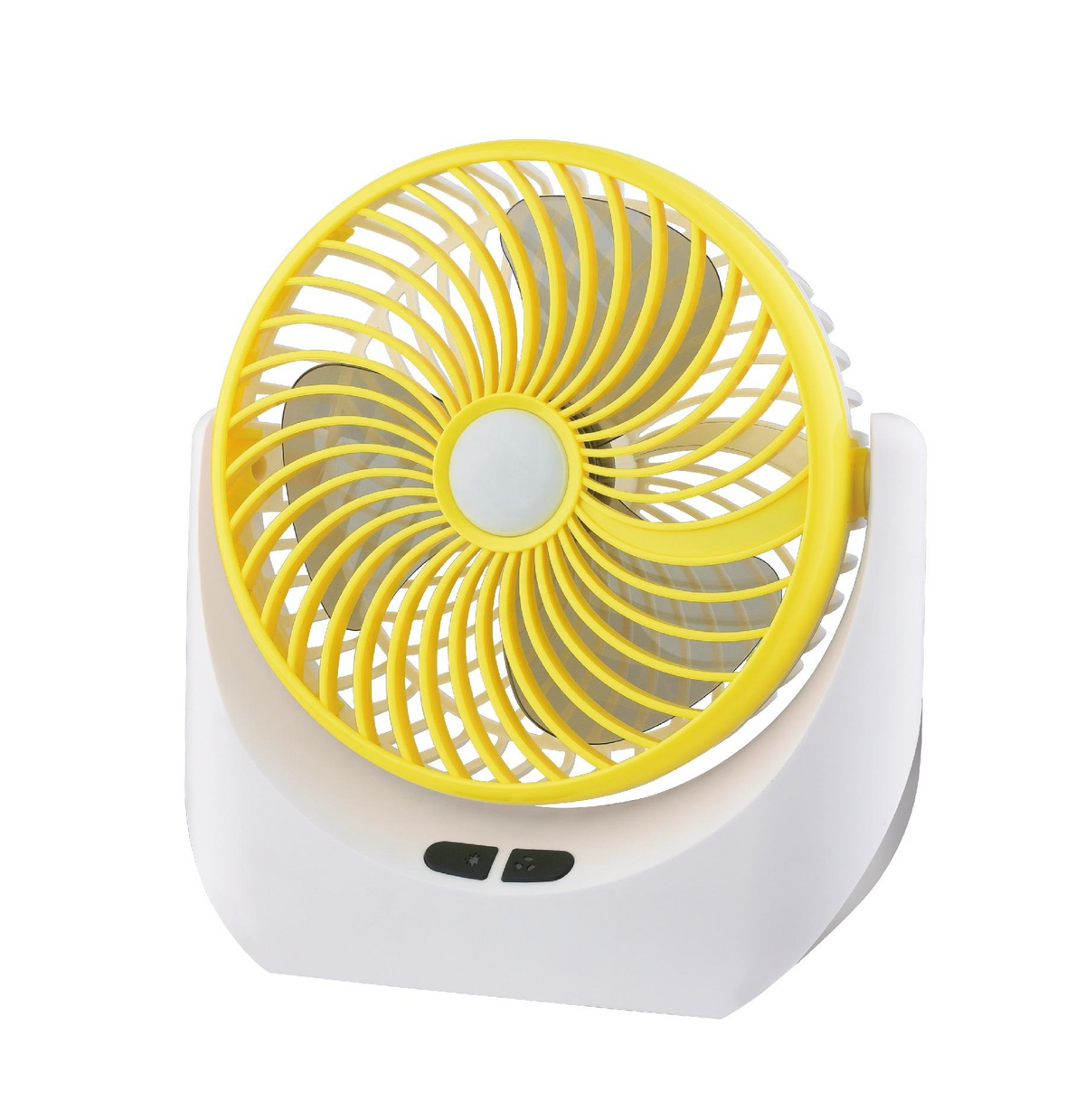 JY Super JY‑1880 Rechargeable Mini Fan with LED Light