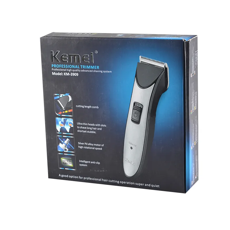Kemei KM‑3909 Cordless Hair & Beard Trimmer