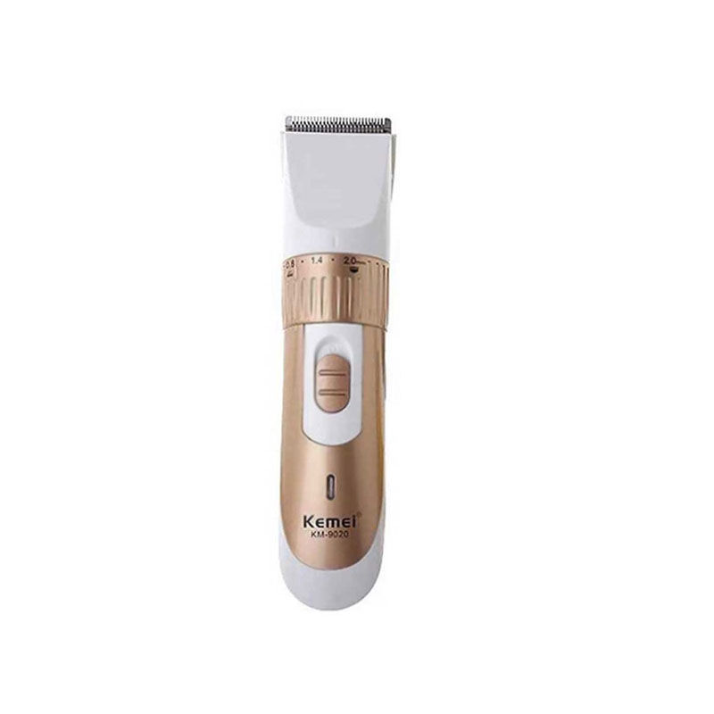 Kemei KM-9020 Cordless Beard & Hair Trimmer – 600 mAh Removable Battery